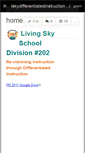 Mobile Screenshot of lskydifferentiatedinstruction.wikispaces.com