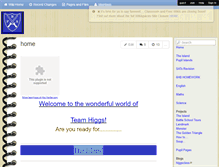 Tablet Screenshot of higgsclass0910.wikispaces.com