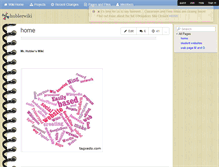 Tablet Screenshot of hublerwiki.wikispaces.com