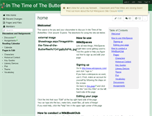 Tablet Screenshot of inthetimeofthebutterflies2011.wikispaces.com