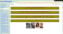 Desktop Screenshot of chandlerspage.wikispaces.com