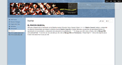 Desktop Screenshot of elrinconmusical.wikispaces.com