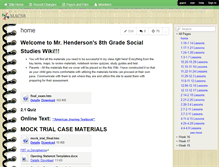 Tablet Screenshot of macs8.wikispaces.com