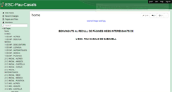 Desktop Screenshot of esc-pau-casals.wikispaces.com