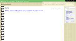 Desktop Screenshot of jimenezspanish.wikispaces.com