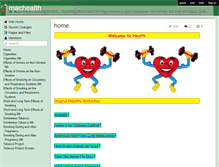 Tablet Screenshot of machealth.wikispaces.com
