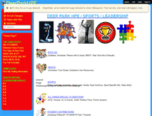Tablet Screenshot of deerparkhpe.wikispaces.com