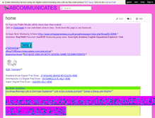Tablet Screenshot of abcommunicates.wikispaces.com