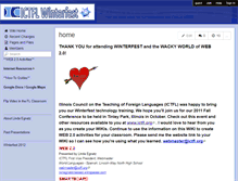 Tablet Screenshot of ictflwinterfest-2011.wikispaces.com
