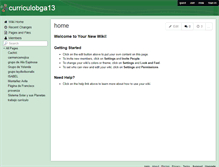 Tablet Screenshot of curriculobga13.wikispaces.com