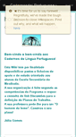Mobile Screenshot of cadernosdelportuguesa.wikispaces.com