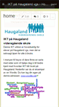 Mobile Screenshot of haugalandvgsikt.wikispaces.com