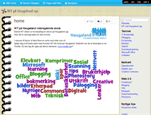 Tablet Screenshot of haugalandvgsikt.wikispaces.com