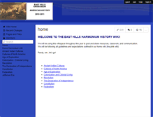 Tablet Screenshot of ehharmoniumhistory2010-11.wikispaces.com