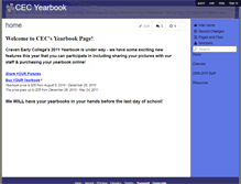 Tablet Screenshot of cecyearbook.wikispaces.com