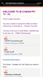 Mobile Screenshot of ibmathassumption.wikispaces.com