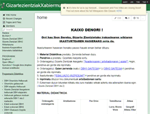 Tablet Screenshot of gizartezientziakxabiermunibe.wikispaces.com