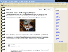 Tablet Screenshot of class4-406.wikispaces.com