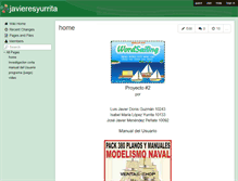 Tablet Screenshot of javieresyurrita.wikispaces.com