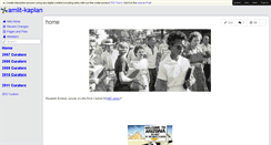 Desktop Screenshot of amlit-kaplan.wikispaces.com