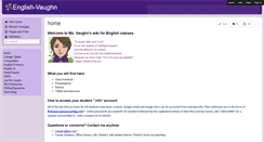 Desktop Screenshot of english-vaughn.wikispaces.com