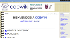 Desktop Screenshot of coeclub.wikispaces.com