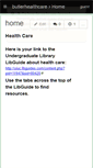 Mobile Screenshot of butlerhealthcare.wikispaces.com