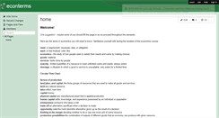 Desktop Screenshot of econterms.wikispaces.com
