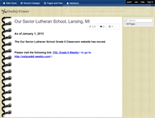 Tablet Screenshot of grade5-couser.wikispaces.com