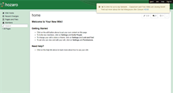 Desktop Screenshot of hozaro.wikispaces.com