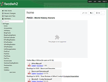 Tablet Screenshot of fwcdwh2.wikispaces.com
