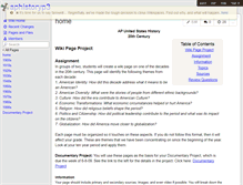 Tablet Screenshot of aphistoryp3.wikispaces.com