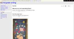 Desktop Screenshot of 2nd-grade-writing.wikispaces.com