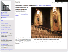 Tablet Screenshot of cinewiki.wikispaces.com