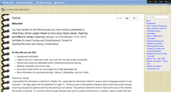 Desktop Screenshot of lesleyschoolleaders.wikispaces.com
