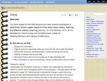Tablet Screenshot of lesleyschoolleaders.wikispaces.com