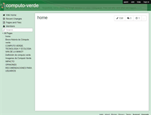 Tablet Screenshot of computo-verde.wikispaces.com