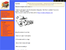 Tablet Screenshot of english217.wikispaces.com