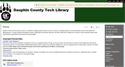 Desktop Screenshot of dauphincountytechlibrary.wikispaces.com