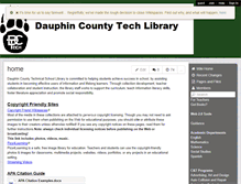 Tablet Screenshot of dauphincountytechlibrary.wikispaces.com