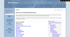 Desktop Screenshot of chronostrategy.wikispaces.com