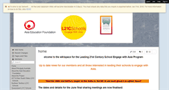 Desktop Screenshot of l21cschools.wikispaces.com