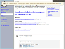 Tablet Screenshot of learningjava.wikispaces.com