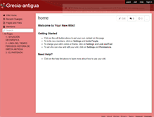 Tablet Screenshot of grecia-antigua.wikispaces.com