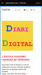 Mobile Screenshot of diarivedruna.wikispaces.com