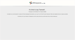 Desktop Screenshot of opus1.wikispaces.com