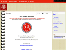 Tablet Screenshot of jackiewetmore.wikispaces.com