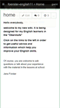 Mobile Screenshot of foerster-english11.wikispaces.com