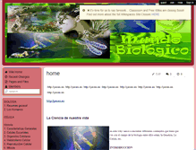 Tablet Screenshot of elmundobiologico.wikispaces.com