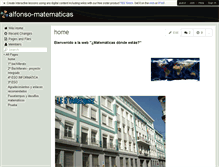 Tablet Screenshot of alfonso-matematicas.wikispaces.com